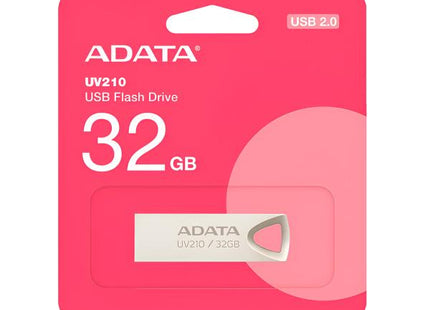Memoria USB ADATA AUV210-32G-RGD | 32GB | USB 2.0 | Ultra compacta