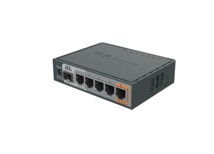 MikroTik Router hEX S 5 Puertos Gigabit y SFP, RB760iGS