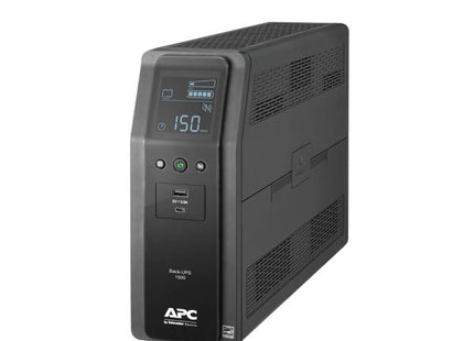UPS APC BACK  1500VA PERP 10OUT 2USB 60HZ LCD NEGRO BR1500M2-LM