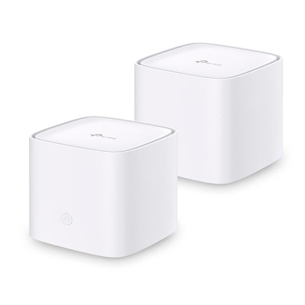 Sistema WiFi mesh TP-Link AX1800 HX220 pack de 2 unidades vista frontal