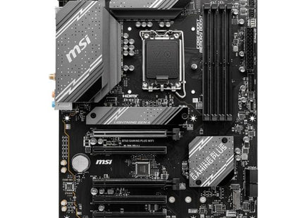 Empaque original MSI B760 Gaming Plus WiFi con accesorios incluidos