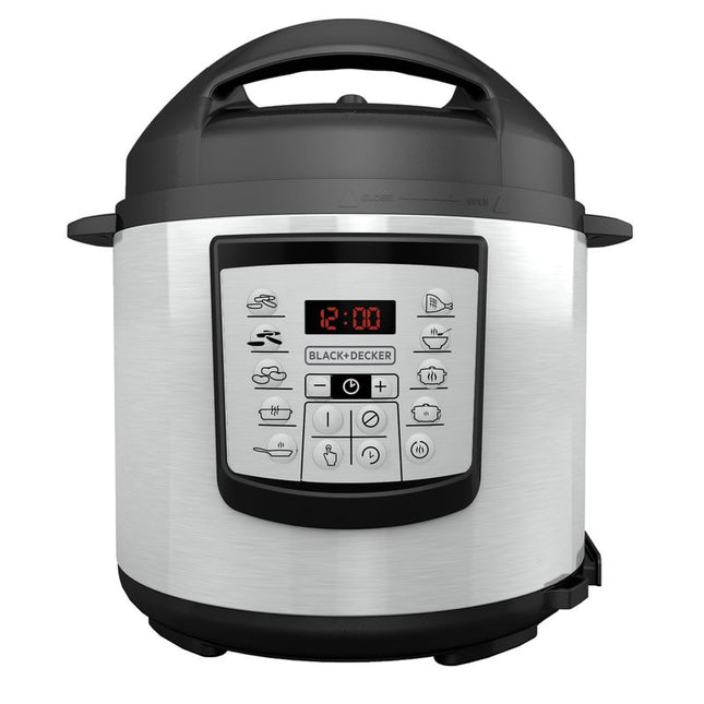 Black+Decker olla multiusos digital PR100SD, vista frontal