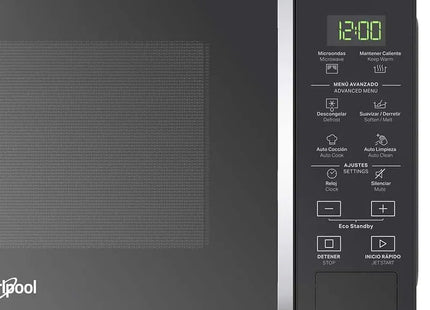 Microondas Whirlpool WM1807B | 0.7 pies | Acabado negro