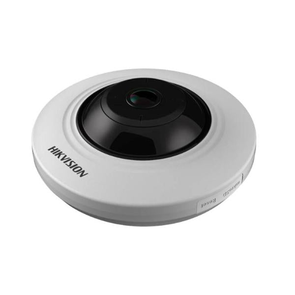 Cámara de Seguridad Hikvision DS-2CD2955FWD-IS | 5MP | Lente Fisheye 1.05mm | Domo Fijo | Red IP