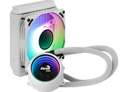 Enfriamiento Líquido AeroCool Mirage L120 White ARGB | 120mm | Blanco