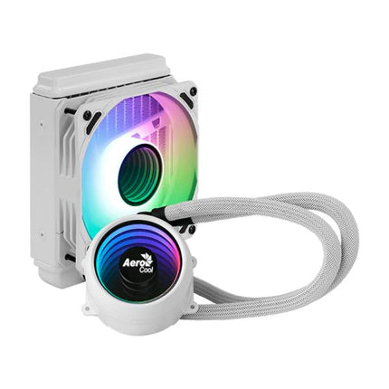 Enfriamiento Líquido AeroCool Mirage L120 White ARGB | 120mm | Blanco