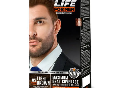Placentalife Kit de tinte castaño claro Life For Men