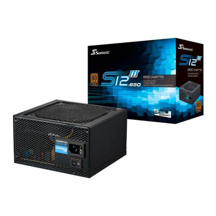 Fuente de Poder Seasonic S12III-650 SSR-650GB3 | 650W | 80+ Bronze | ATX