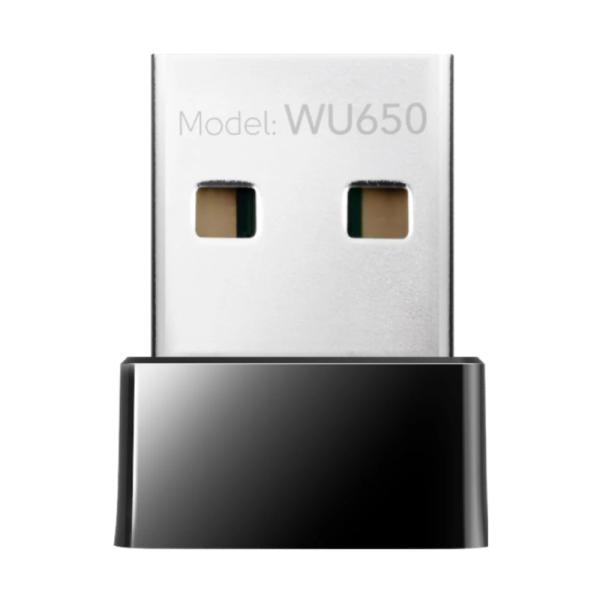 Adaptador Wi-Fi Nano USB Cudy WU650 1.0 | AC650 | Dual Band 5GHz + 2.4GHz | USB 2.0 | Plug & Play