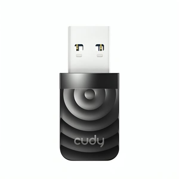 Adaptador USB Wi-Fi Cudy WU1300S 1.0 | AC1300 | Dual Band | 2.4GHz 400Mbps | 5GHz 867Mbps | USB 3.0 | 2x2 MIMO