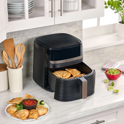 Freidora de Aire Black+Decker Purifry Digital AFBD82-1BDLA | 8L | 1700W | 9 Funciones | Temperatura hasta 200°C | Negro/Champagne
