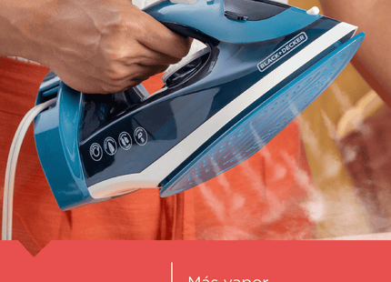 Plancha de Vapor Black+Decker, ICR004B-LA