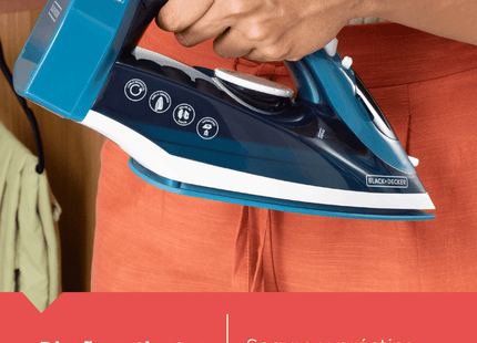 Plancha de Vapor Black+Decker, ICR004B-LA