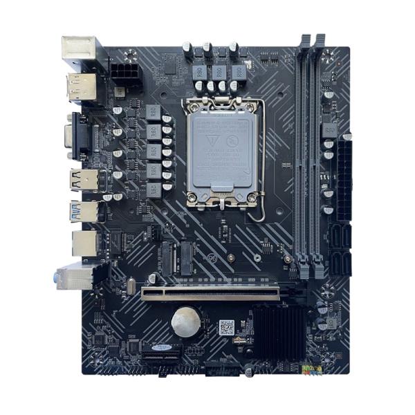 Tarjeta Madre Arktek AK-H610MB EG | LGA1700 | DDR4 | Micro-ATX | HDMI/DP/VGA | M.2 NVMe | LAN Gigabit