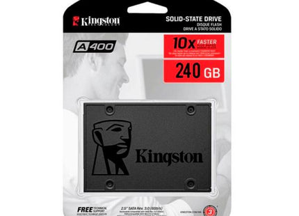 SSD Interno Kingston A400 | 240GB | 2.5” | SATA III | SA400S37/240G
