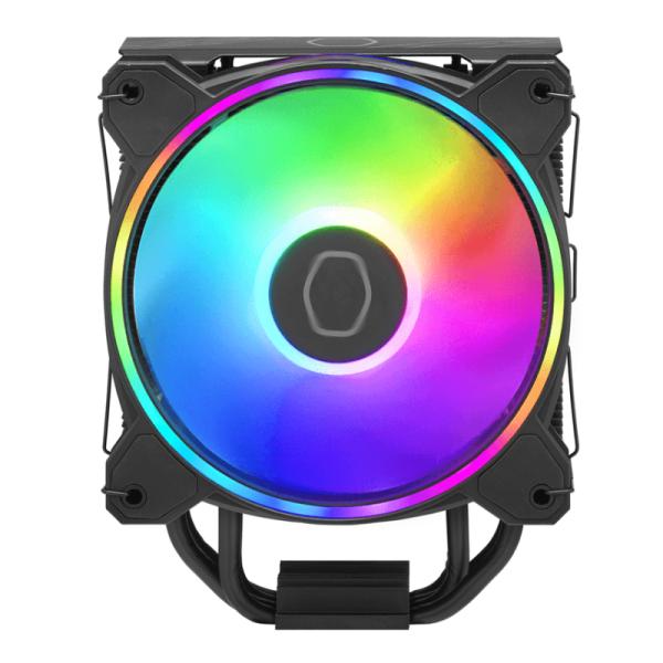 ENFRIAMIENTO DE AIRE RGB COOLER MASTER HYPER 212 HALO BLACK LGA1700/AM5 1X120MM PWM RR-S4KK-20PA-R1