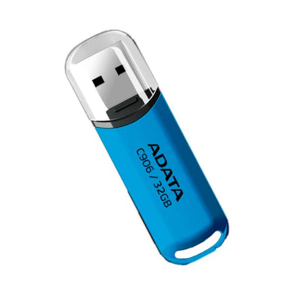 Memoria USB ADATA C906 | 32GB | USB 2.0 | Azul | AC906-32G-RWB