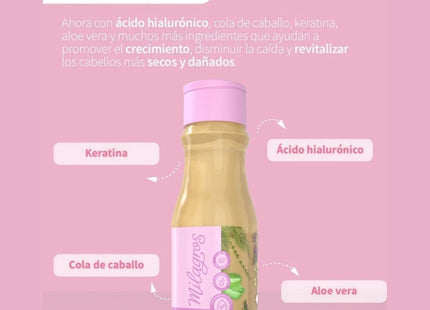 Milagros Shampoo Magia Capilar - modo de uso