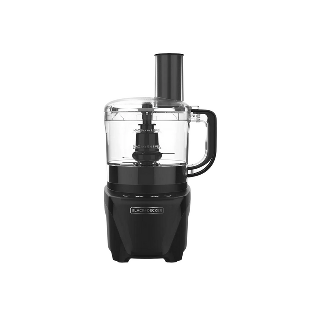 Procesador de Alimentos Black+Decker FP4342‑0BDLA | 8 Tazas | 450–850 W | Mezcla | Rebana | Ralla | Acero Inoxidable