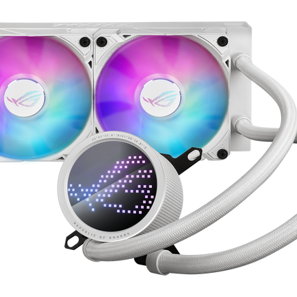 Enfriamiento Líquido ASUS ROG Ryuo III 240 ARGB White | Radiador 240mm | Ventiladores ARGB | Compatible Intel & AMD