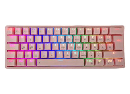 Teclado Mecánico Eagle Warrior KAY182U0001C | 60% | Inalámbrico Bluetooth | RGB | Español