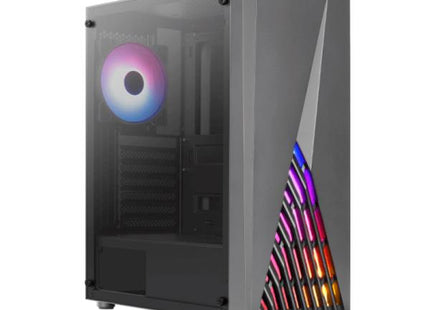 Case Gaming Aerocool Delta-G V2 | Media Torre | Vidrio Templado | RGB Frontal | Negro | ACCM-PV45043.11