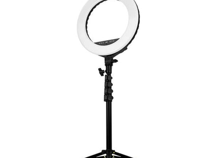 Anillo de luz LED StreamPlify Glow 14 pulgadas con trípode para selfies y streaming