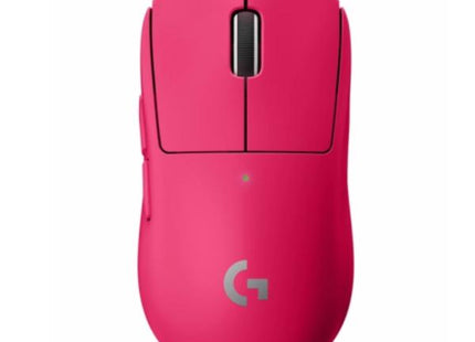 Mouse Gaming Logitech Pro X Superlight 2 vista detalle de rueda scroll y botones principales