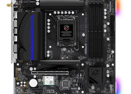 TARJETA MADRE GAMING ASROCK B760M PG LIGHTNING WIFI LGA1700 MICRO ATX DDR5 90-MXBMT0-A0UAYZ