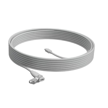 Cable de Extensión de Base de Micrófono Logitech Rally | 10 m | Plug and Play