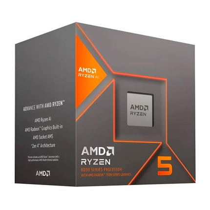 Procesador AMD Ryzen 5 8600G | 8ª Gen | 4.3 GHz | AM5
