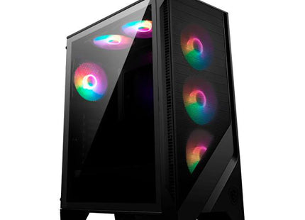 Case Gaming MSI MAG Forge 120A Airflow | 6x Ventiladores 120mm Auto RGB | 2x USB 2.0 | 1x USB 3.2