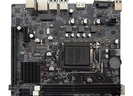 TARJETA MADRE ARKTEK AK-H61M EL LGA1155 MICRO-ATX DDR3 NEGRO