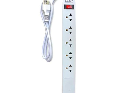 REGLETA PROTECTOR DE VOLTAGE CDP 1500 W 5 OUTLET RU-SS5