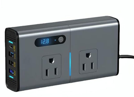 Inversor de Potencia CDP XVU212 | 200W | 2 Salidas | Multifuncional | Auto y Oficina