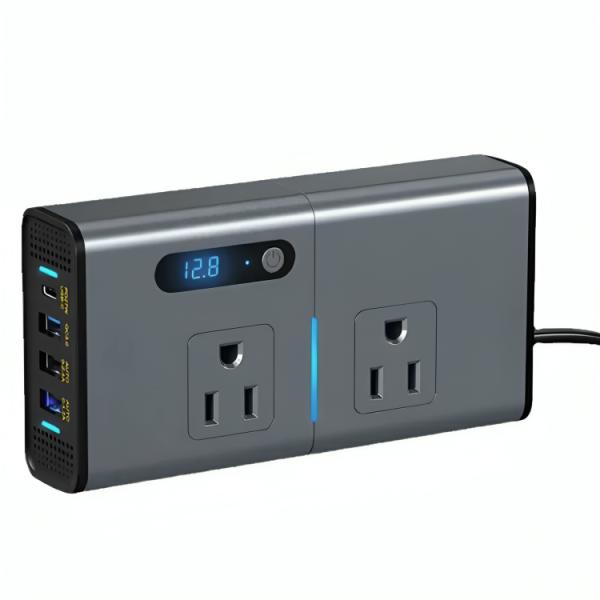 Inversor de Potencia CDP XVU212 | 200W | 2 Salidas | Multifuncional | Auto y Oficina