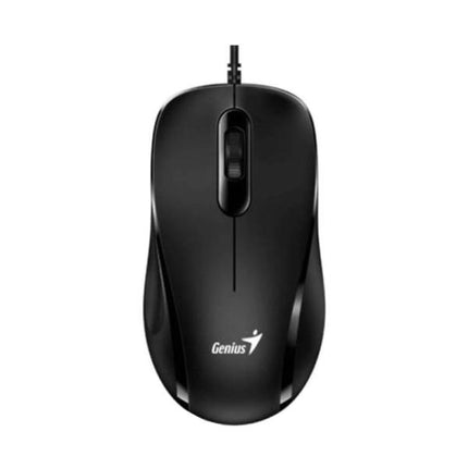 Mouse Genius RS2 DX-101 | Alámbrico | USB | 1000 DPI | Diseño Compacto | Color Negro