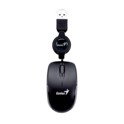 Mouse Genius RS2 Micro Traveler V2 | Alámbrico | Compacto | USB | 1000 DPI