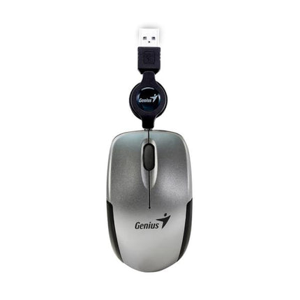 Mouse Genius RS2 Micro Traveler V2 | Alámbrico | USB | Sensor Óptico | Diseño Compacto