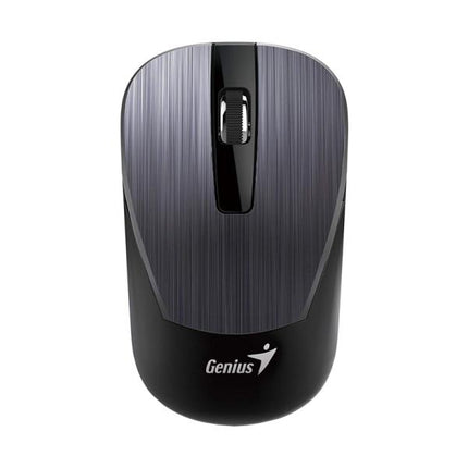Mouse Genius RS2 NX-7015 | Inalámbrico | Con Receptor USB | 1600 DPI | Diseño Metálico