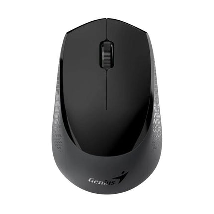 Mouse Genius RS2 NX-8000S | Inalámbrico con receptor USB | Sensor óptico 1200 DPI | Diseño compacto | Color Negro