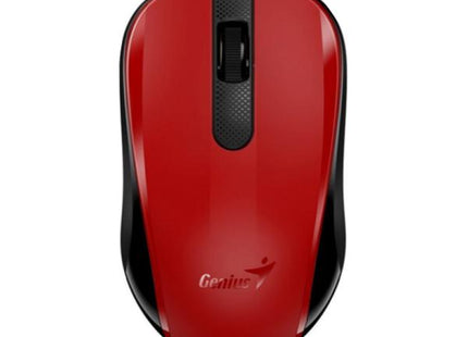 Mouse Genius NX-8008S conectado a computadora portátil en uso