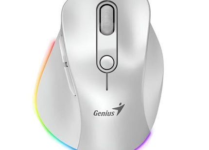 Mouse Genius RS2 Ergo 9000S Pro | Inalámbrico con Receptor USB | 1600 DPI | Vertical Ergonómico
