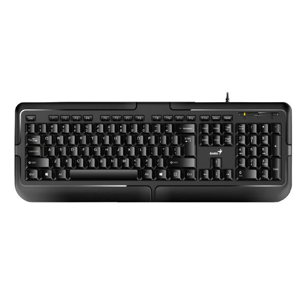Teclado Genius KB-118 II membrana USB español vista frontal completa