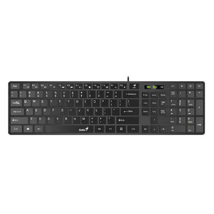 Teclado Genius SlimStar 126 | Membrana | Alámbrico USB | Español