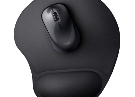 Trust almohadilla para mouse ergonómica de gel color negro - 16977