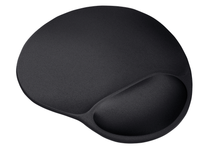 Trust almohadilla para mouse ergonómica de gel color negro - 16977