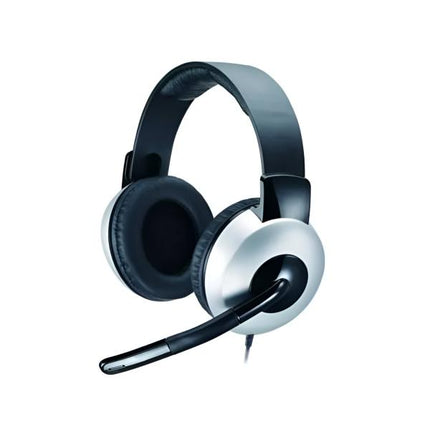Headset Genius HS-05A | Alámbrico 3.5mm | Micrófono Integrado | Diseño Liviano | Negro