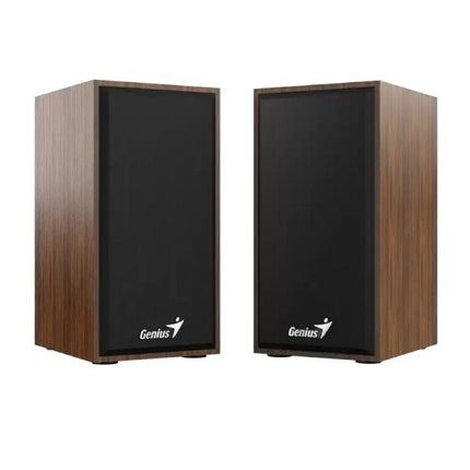 Parlante Genius SP-HF180 | Estéreo 2.0 | Sonido Claro | 10W RMS | Conexión 3.5mm