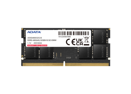 Memoria RAM ADATA AD5U480032G-S | 32GB | DDR5 | 4800MHz | 5V | PC Desktop